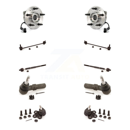 Bearing Lower Ball Joint Outer Inner Tie Rod Link Front Kit (10Pc) For Chevrolet