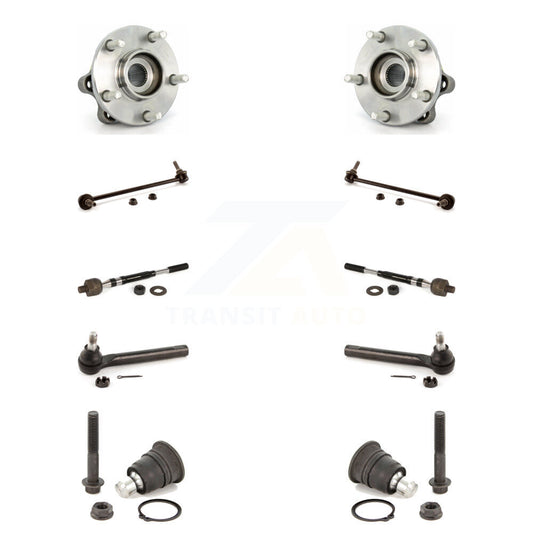 Bearing Lower Ball Joint Outer Inner Tie Rod & Link Front Kit For Nissan Murano