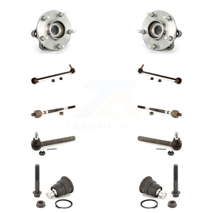 Bearing Lower Ball Joint Outer Inner Tie Rod & Link Front Kit For Nissan Murano