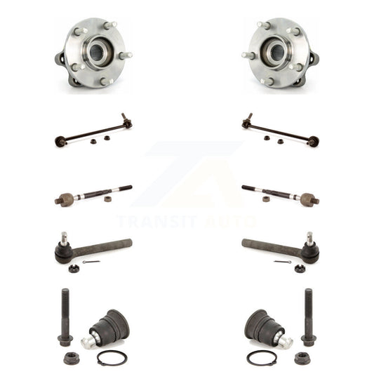 Bearing Lower Ball Joint Outer Inner Tie Rod & Link Front Kit For Nissan Murano