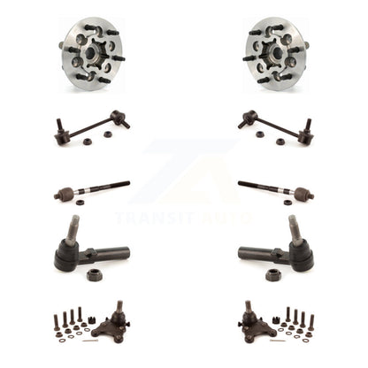 Bearing Lower Ball Joint Outer Inner Tie Rod Link Front Kit (10Pc) For Chevrolet