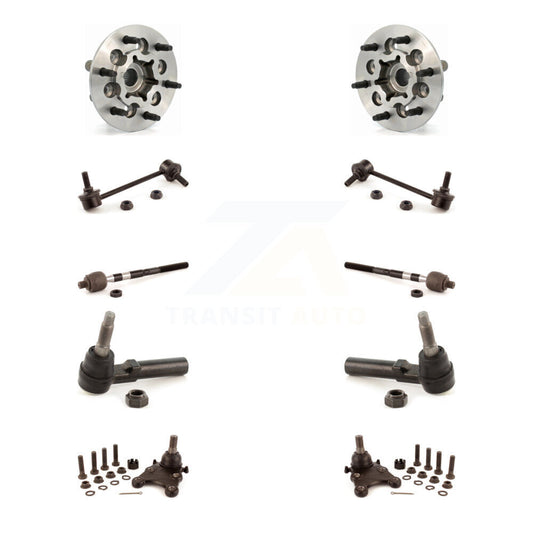 Bearing Lower Ball Joint Outer Inner Tie Rod Link Front Kit (10Pc) For Chevrolet