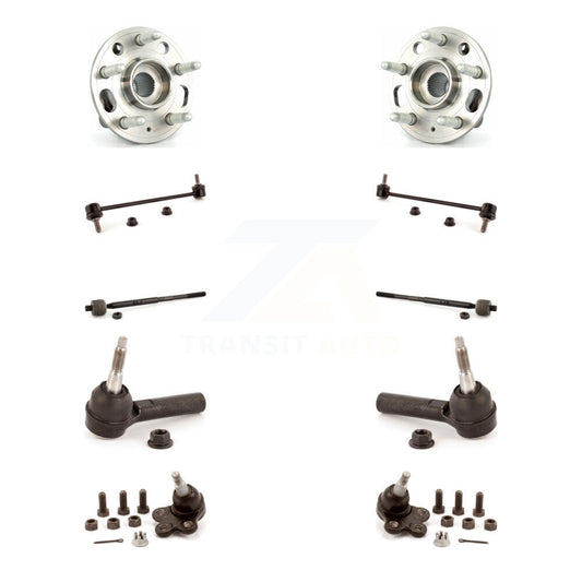 Bearing Lower Ball Joint Outer Inner Tie Rod Link Front Kit (10Pc) For Chevrolet