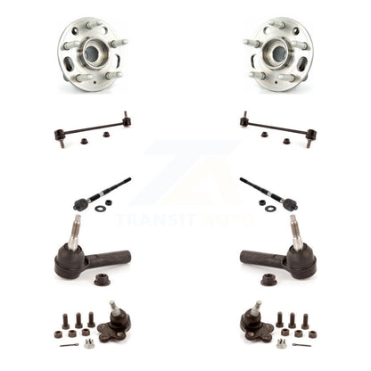 Bearing Lower Ball Joint Outer Inner Tie Rod Link Front Kit (10Pc) For Chevrolet