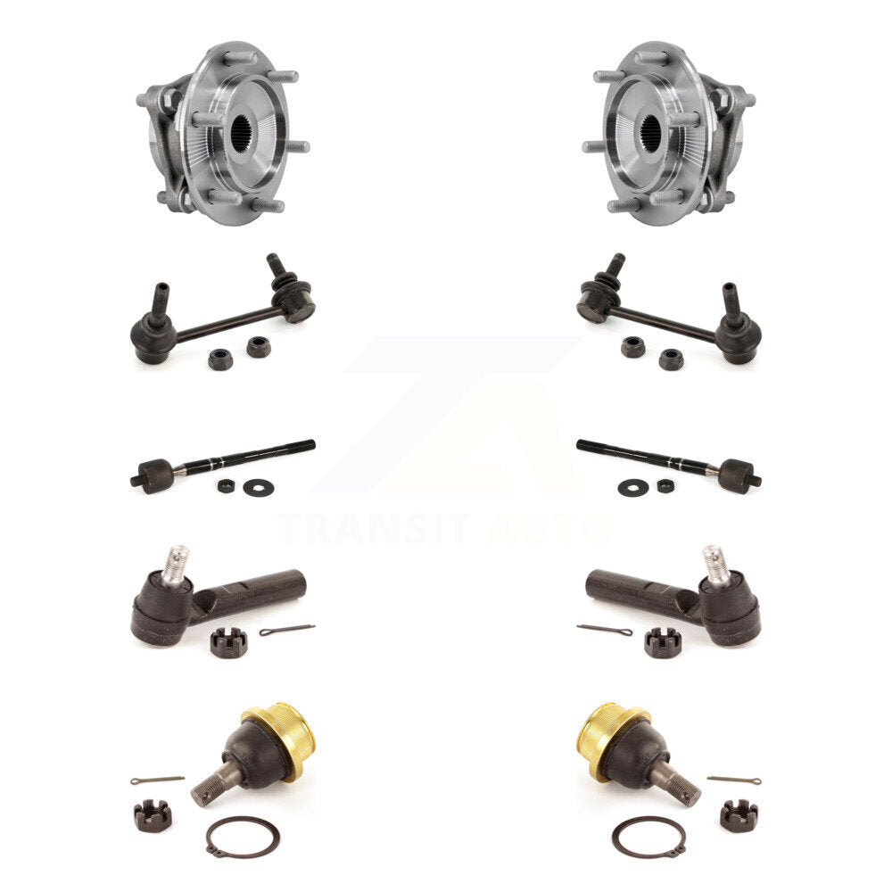 Bearing Lower Ball Joint Outer Inner Tie Rod & Link Front Kit For Toyota Tacoma