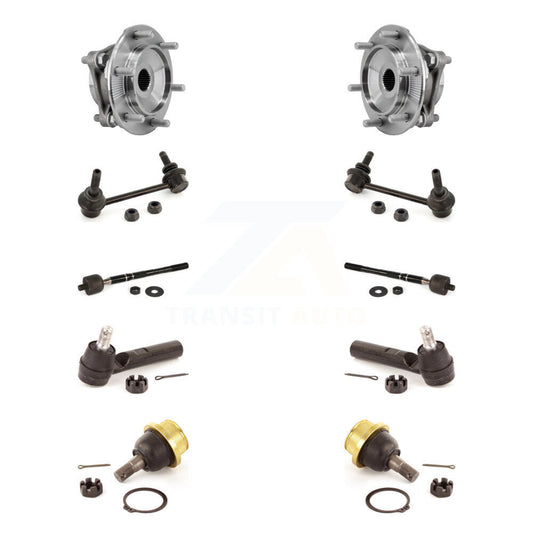 Bearing Lower Ball Joint Outer Inner Tie Rod & Link Front Kit For Toyota Tacoma
