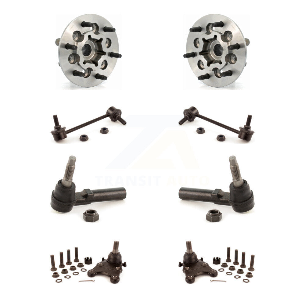 Bearing Lower Ball Joint Outer Tie Rod & Link Front Kit (8Pc) For Chevrolet GMC
