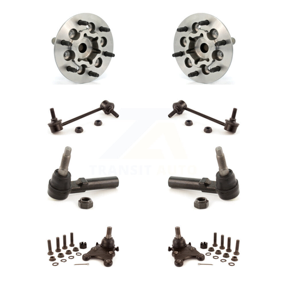 Bearing Lower Ball Joint Outer Tie Rod & Link Front Kit (8Pc) For Chevrolet GMC