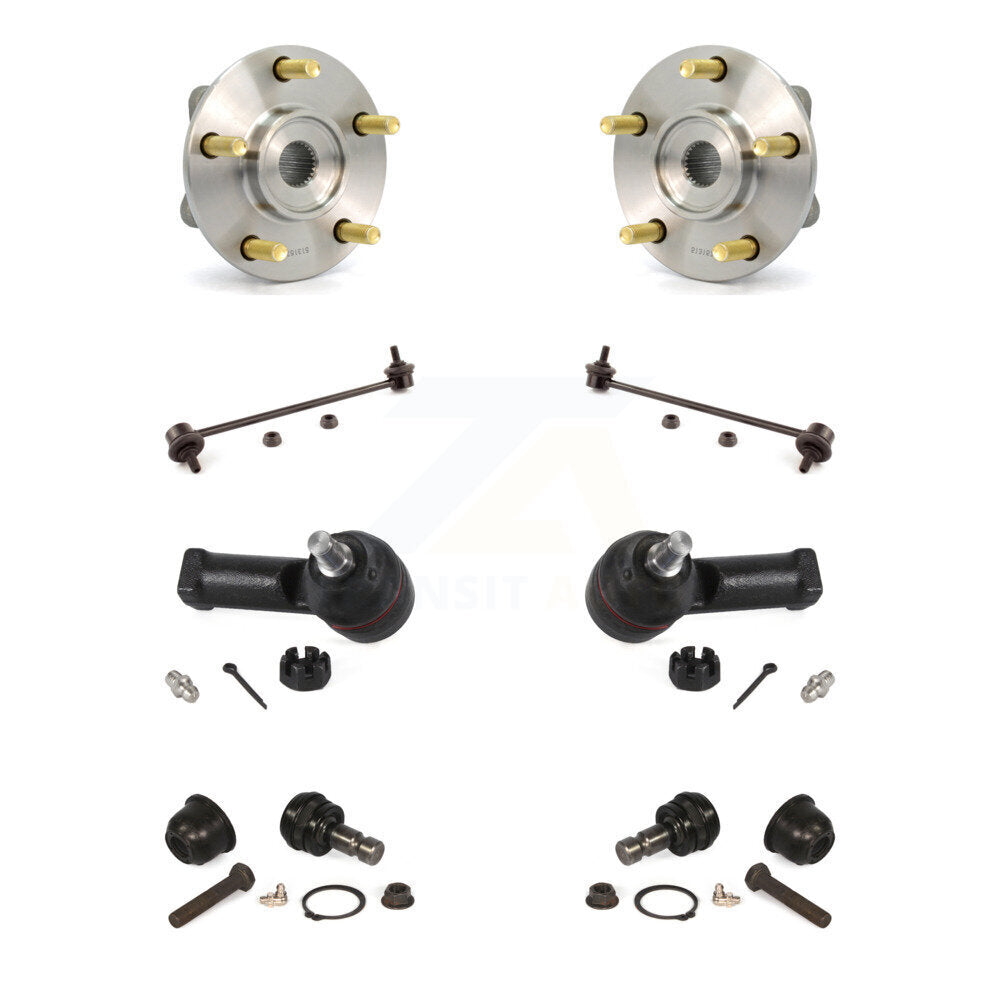 Bearing Lower Ball Joint Outer Tie Rod Link Front Kit (8Pc) For Chrysler Sebring