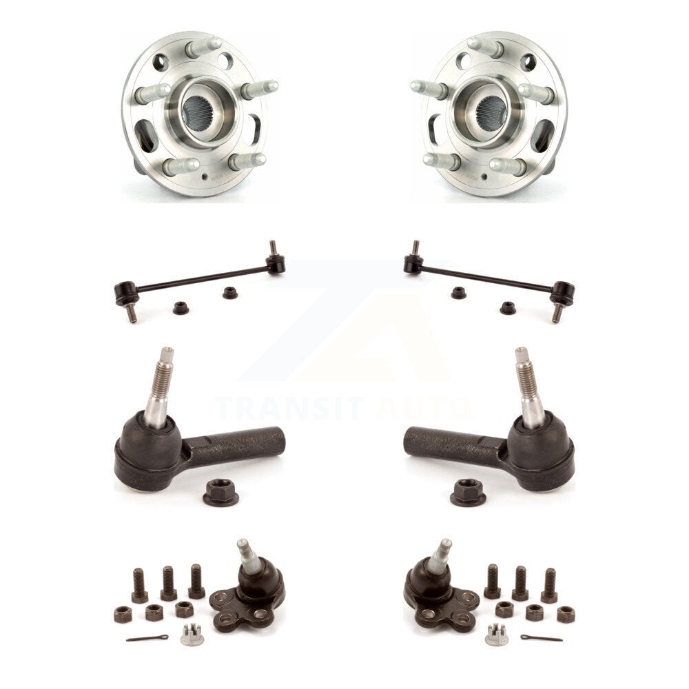 Bearing Lower Ball Joint Outer Tie Rod & Link Front Kit (8Pc) For Chevrolet GMC