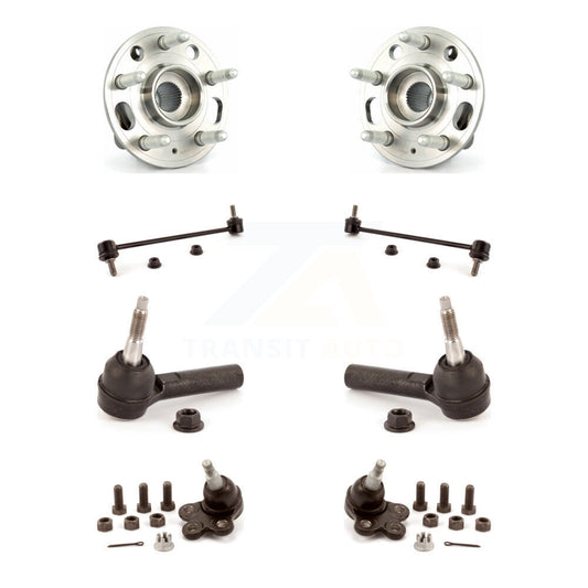 Bearing Lower Ball Joint Outer Tie Rod & Link Front Kit (8Pc) For Chevrolet GMC