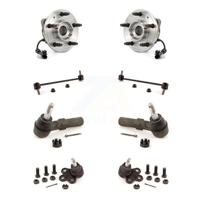Bearing Lower Ball Joint Outer Tie Rod Link Front Kit (8Pc) For Chevrolet Saturn