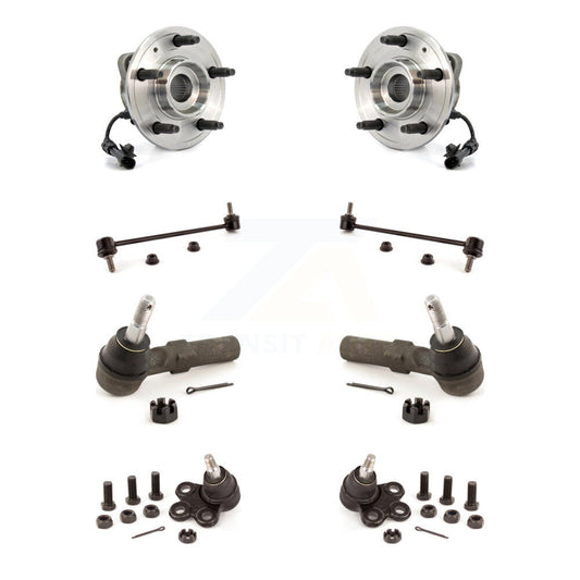 Bearing Lower Ball Joint Outer Tie Rod Link Front Kit (8Pc) For Chevrolet Saturn