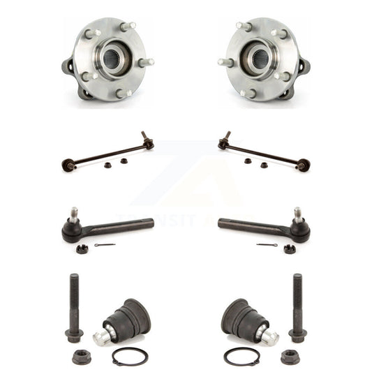 Bearing Lower Ball Joint Outer Tie Rod & Link Front Kit (8Pc) For Nissan Murano