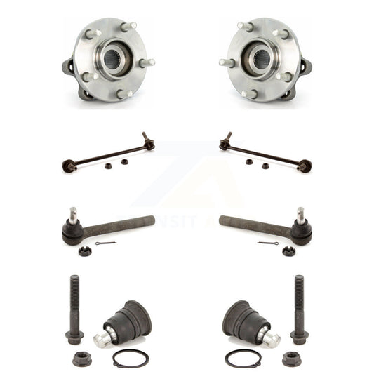 Bearing Lower Ball Joint Outer Tie Rod & Link Front Kit (8Pc) For Nissan Murano