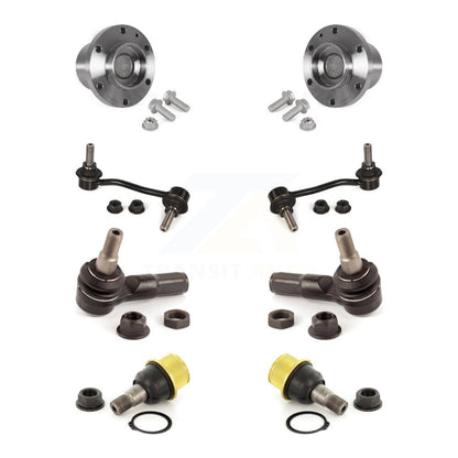 Bearing Lower Ball Joint Outer Tie Rod & Link Front Kit (8Pc) For Mercedes-Benz