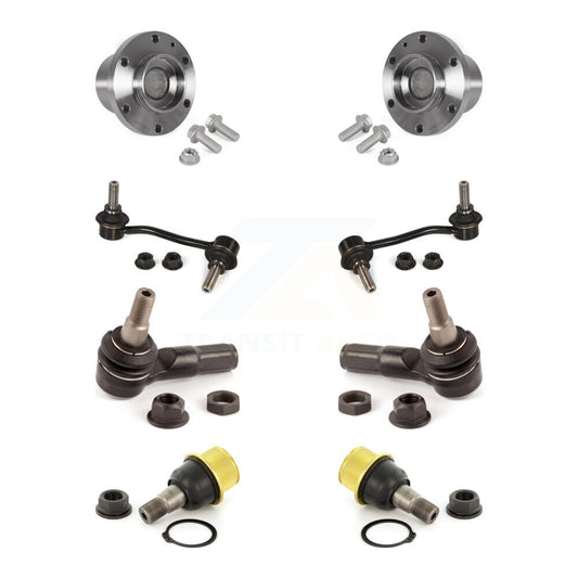 Bearing Lower Ball Joint Outer Tie Rod & Link Front Kit (8Pc) For Mercedes-Benz