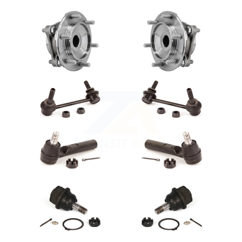 Bearing Lower Ball Joint Outer Tie Rod & Link Front Kit (8Pc) For Toyota 4Runner