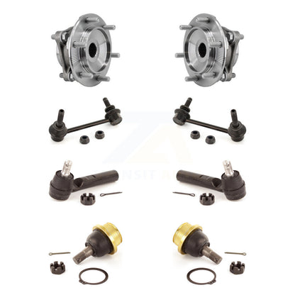 Bearing Lower Ball Joint Outer Tie Rod & Link Front Kit (8Pc) For Toyota Tacoma