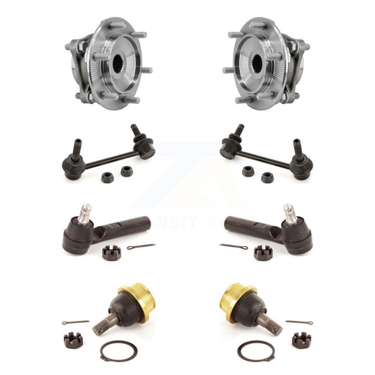 Bearing Lower Ball Joint Outer Tie Rod & Link Front Kit (8Pc) For Toyota Tacoma
