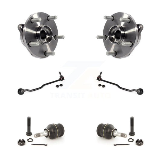 Hub Bearing Lower Ball Joint Link Front Kit For 2015-2019 Subaru Outback Legacy
