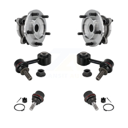 Bearing Lower Ball Joint & Sway Bar Link Front Kit For Toyota Tundra Sequoia 4WD