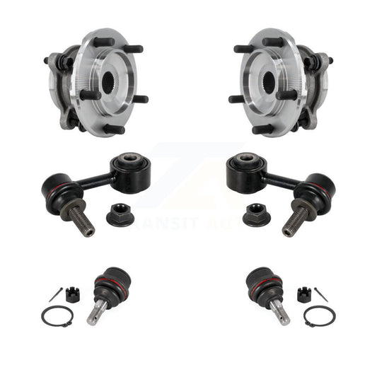 Bearing Lower Ball Joint & Sway Bar Link Front Kit For Toyota Tundra Sequoia 4WD