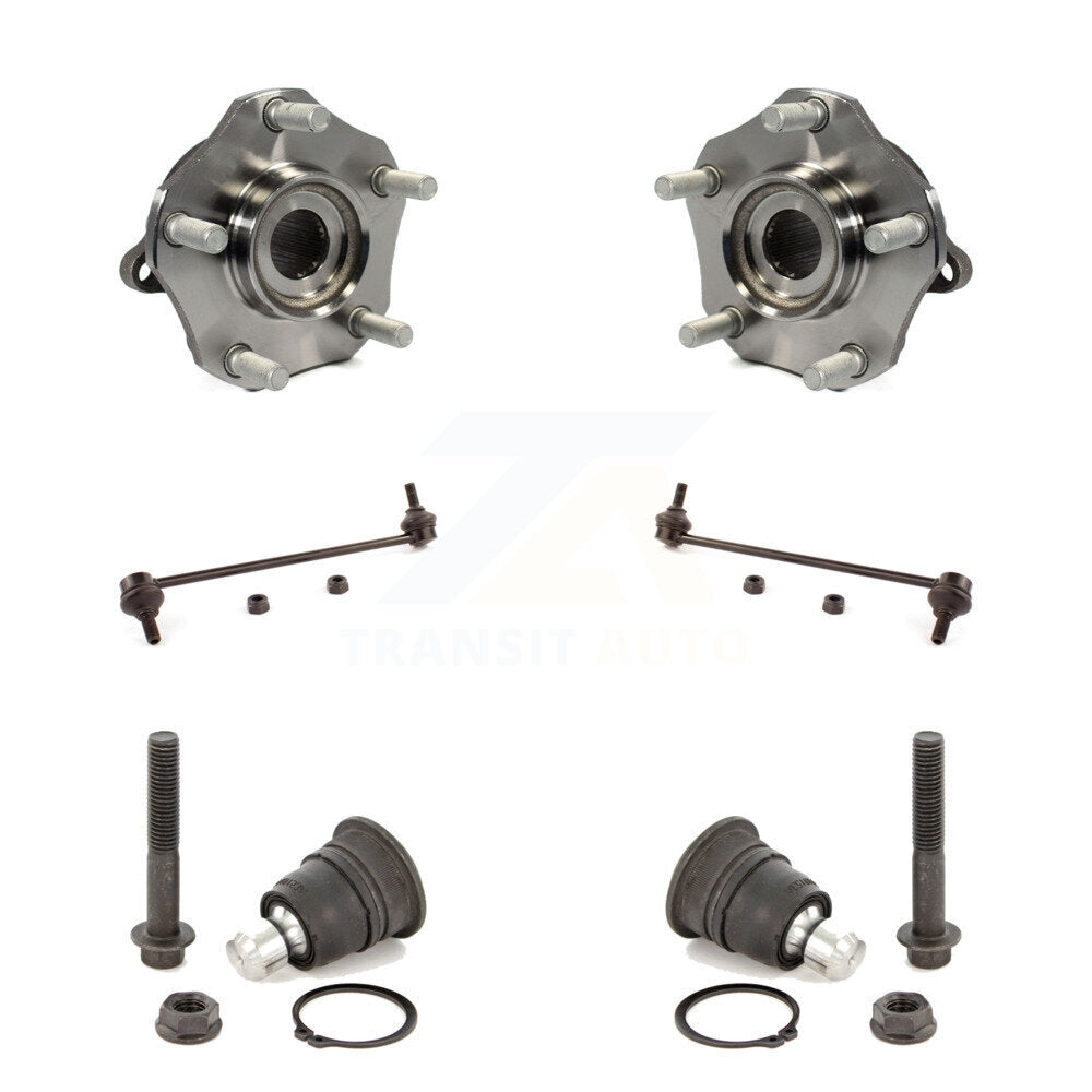 Bearing Lower Ball Joint Sway Bar Link Front Kit For Nissan Rogue Sport Qashqai