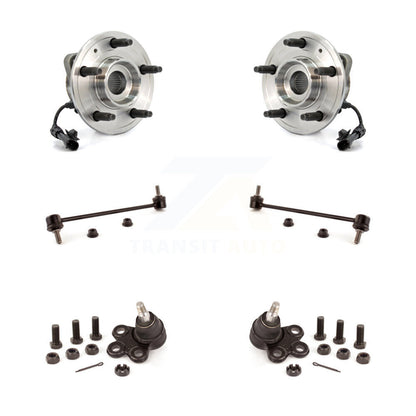 Bearing Lower Ball Joint & Link Front Kit For Chevrolet Equinox Pontiac Torrent