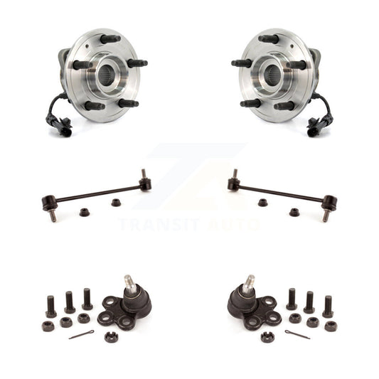 Bearing Lower Ball Joint & Link Front Kit For Chevrolet Equinox Pontiac Torrent