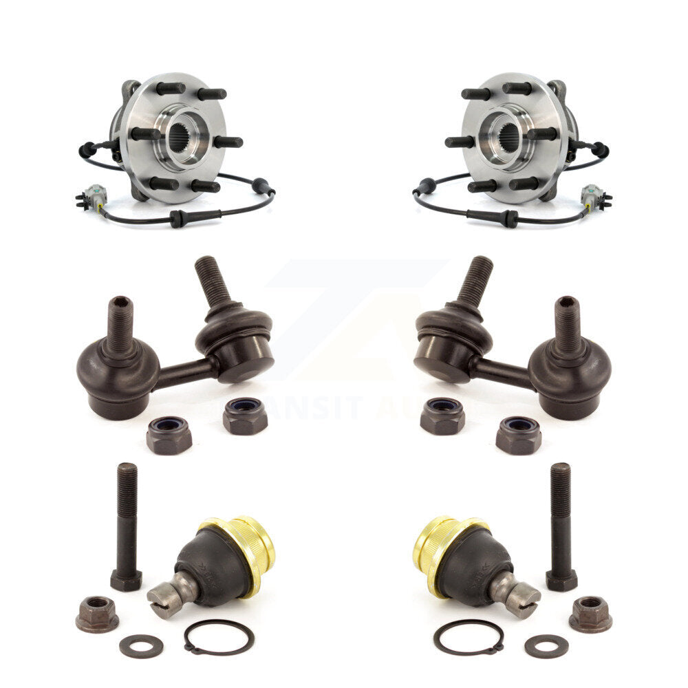 Bearing Lower Ball Joint & Link Front Kit For Nissan Frontier Pathfinder Xterra