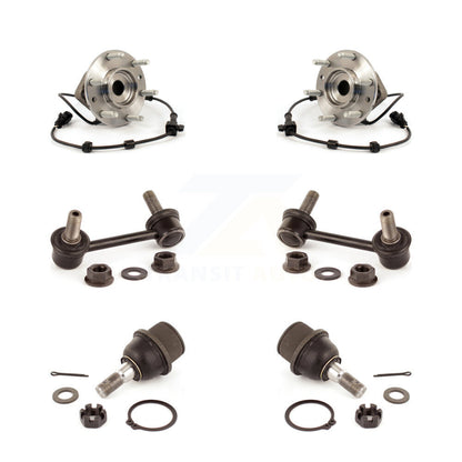 Bearing Lower Ball Joint & Link Front Kit For Chevrolet GMC Trailblazer Envoy XL