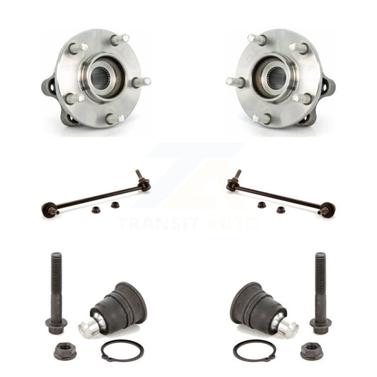 Hub Bearing Lower Ball Joint And Sway Bar Link Front Kit For Nissan Murano Quest