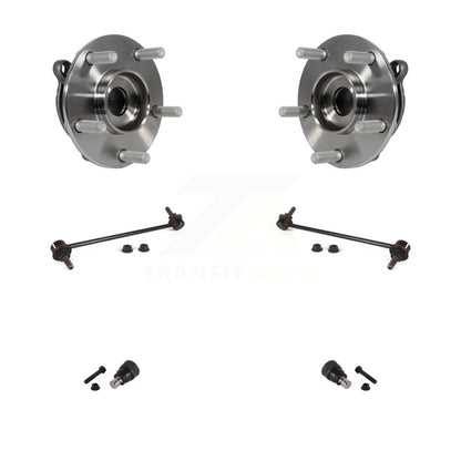 Bearing Lower Ball Joint & Sway Bar Stabilizer Link Front Kit For Mazda 3 Sport