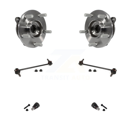 Bearing Lower Ball Joint & Sway Bar Stabilizer Link Front Kit For Mazda 3 Sport