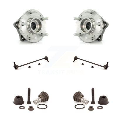 Hub Bearing Lower Ball Joint And Link Front Kit For Hyundai Santa Fe Kia Sorento