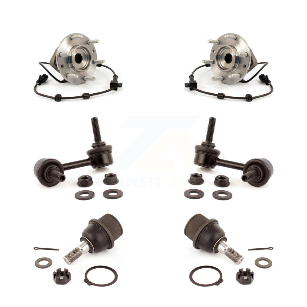 Bearing Lower Ball Joint & Link Front Kit For GMC Chevrolet Envoy Trailblazer XL