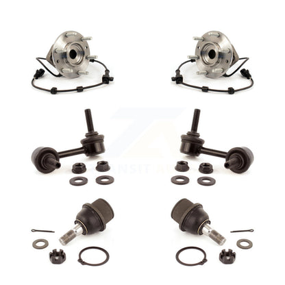 Bearing Lower Ball Joint & Link Front Kit For GMC Chevrolet Envoy Trailblazer XL