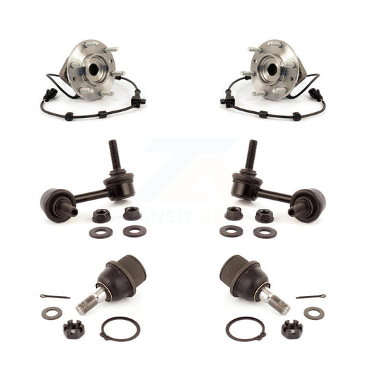Bearing Lower Ball Joint & Link Front Kit For GMC Chevrolet Envoy Trailblazer XL