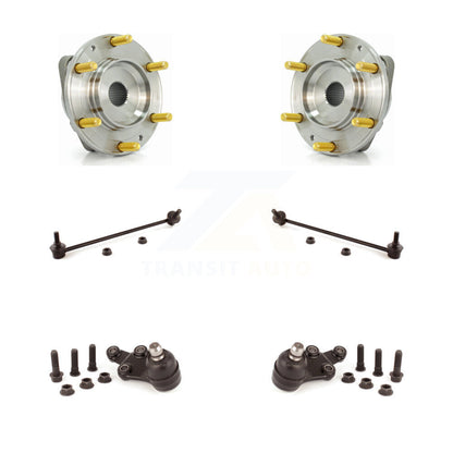 Hub Bearing Lower Ball Joint And Link Front Kit For Kia Sedona Hyundai Entourage