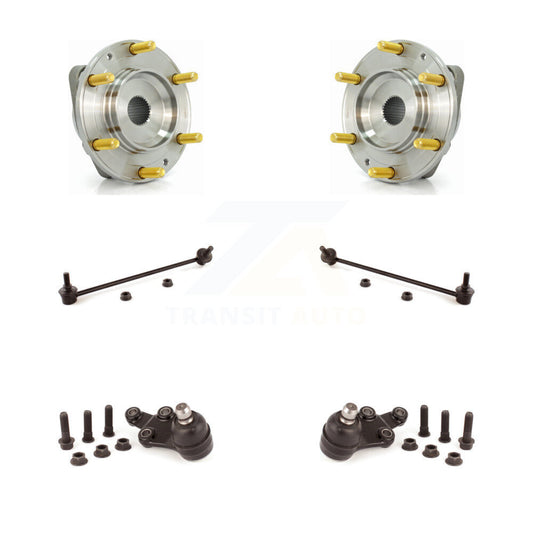 Hub Bearing Lower Ball Joint And Link Front Kit For Kia Sedona Hyundai Entourage