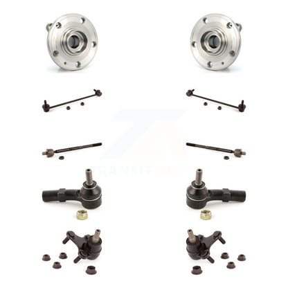Bearing Lower Ball Joint Outer Inner Tie Rod Link Front Kit (10Pc) For Passat CC