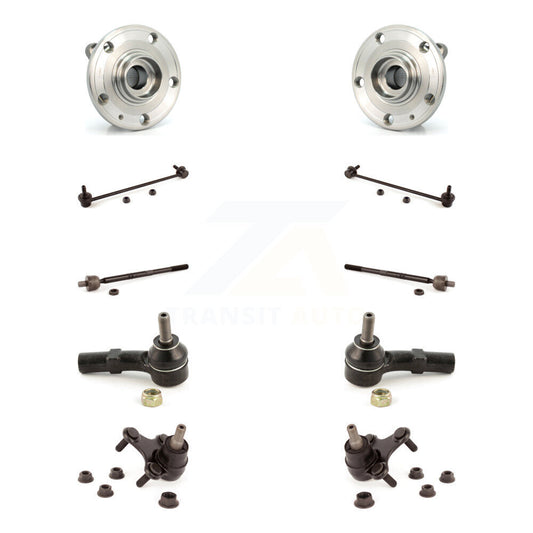 Bearing Lower Ball Joint Outer Inner Tie Rod Link Front Kit (10Pc) For Passat CC