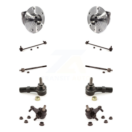 Bearing Lower Ball Joint Outer Inner Tie Rod Link Front Kit (10Pc) For Jetta GTI