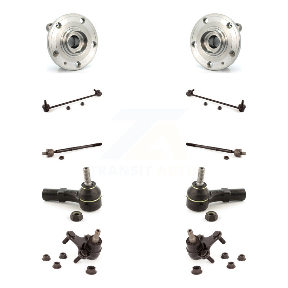 Bearing Lower Ball Joint Outer Inner Tie Rod & Link Front Kit For Volkswagen CC