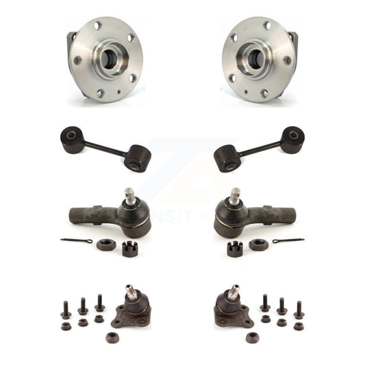 Bearing Lower Ball Joint Outer Tie Rod & Link Front Kit For Volkswagen Golf City