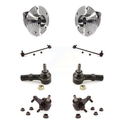 Bearing Lower Ball Joint Outer Tie Rod Link Front Kit (8Pc) For Volkswagen Jetta