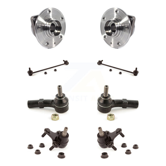 Bearing Lower Ball Joint Outer Tie Rod Link Front Kit (8Pc) For Volkswagen Jetta