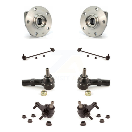 Bearing Lower Ball Joint Outer Tie Rod & Sway Bar Stabilizer Link Front Kit For
