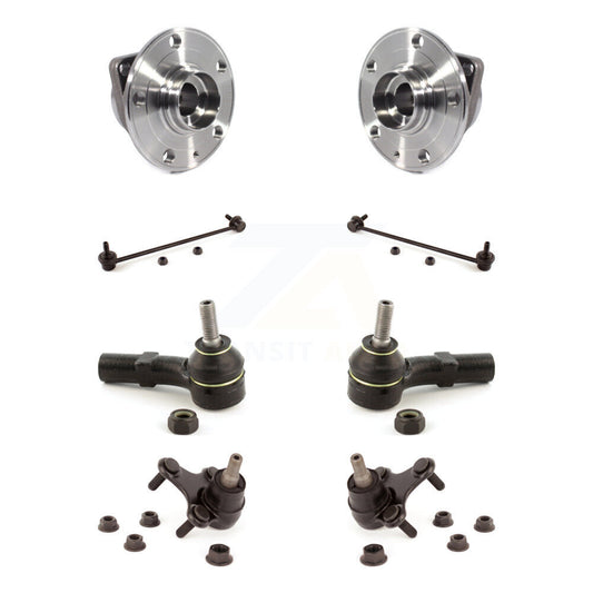 Bearing Lower Ball Joint Outer Tie Rod Link Front Kit (8Pc) For Volkswagen Jetta